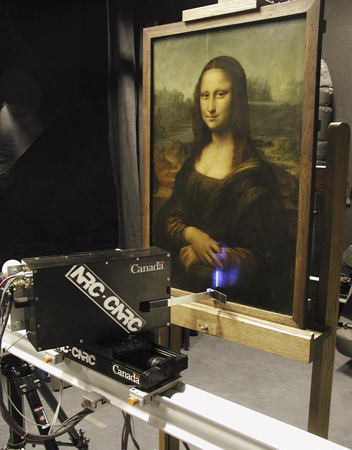 The NRC’s 3-D imaging technology helps reveal Mona Lisa’s secrets. NATIONAL RESEARCH COUNCIL CANADA