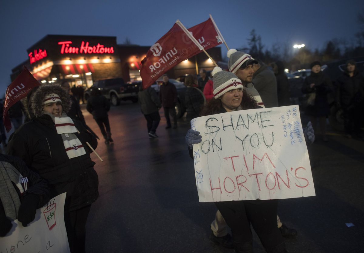 Anger brews in Cobourg over Tim Hortons' response to Ontario minimum wage